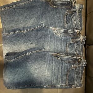 Old Navy Men's Bootcut Jeans - Dark Blue 3 pair
